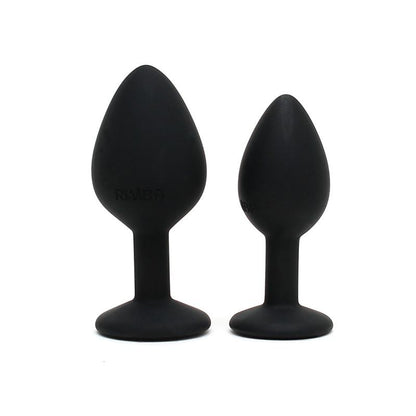 RIMBA - BLING BUTTPLUG DUO SET BERLIN BLACK