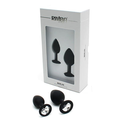 RIMBA - BLING BUTTPLUG DUO SET BERLIN BLACK