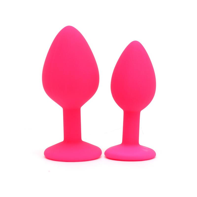 RIMBA TOYS - SET DE PLUGS ANALES BERLIN ROSA