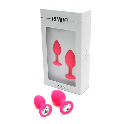 RIMBA TOYS - SET DE PLUGS ANALES BERLIN ROSA