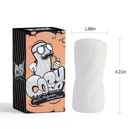 CHISA - BLOW COX MASTURBATOR PLEASURE POCKET WHITE