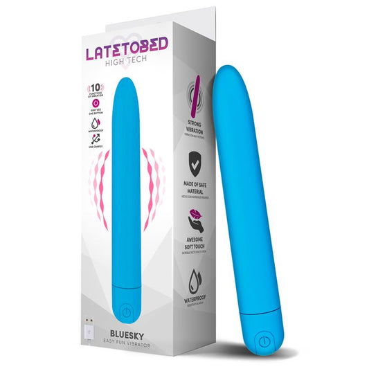 LATETOBED - BLUESKY VIBE 10 FUNCTIONS 18,5 CM USB MATE BLUE
