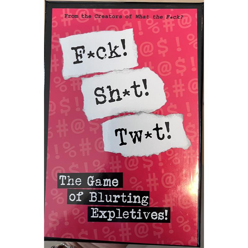 KHEPER GAMES - BOARD GAME F*CK! SH*T! TW*T!