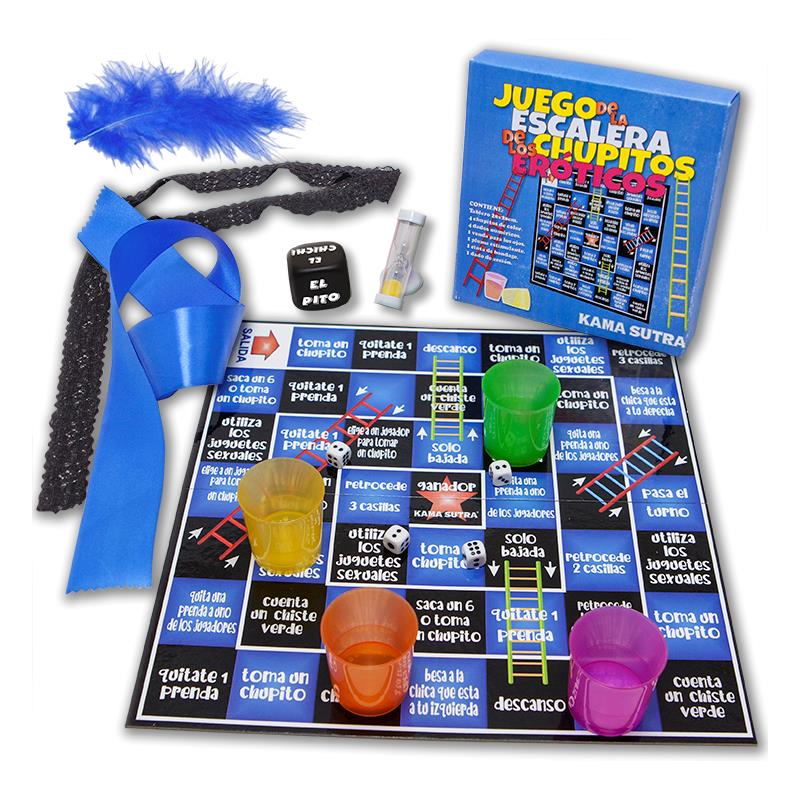 DIVERTY SEX - JUEGO DE MESA LA ESCALERA ERÓTICA DE CHUPITOS