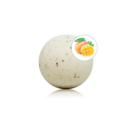 TALOKA - BOMBA DE BAÑO MANGO 150 GR CON PÉTALOS DE ROSA