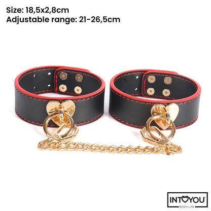 INTOYOU BDSM LINE - SET DE BONDAGE DE 8 PIEZAS