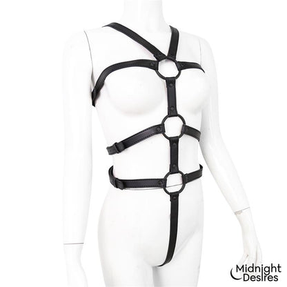 MIDNIGHT DESIRES - BONDAGE BODY HARNESS