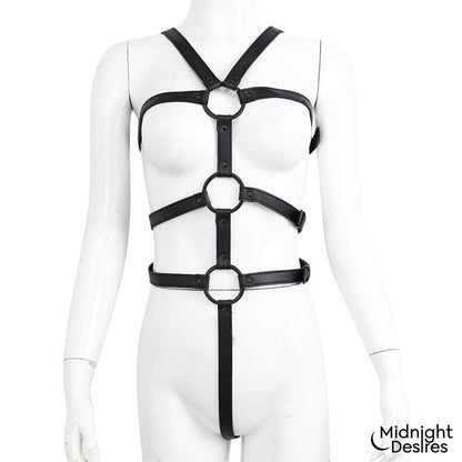 MIDNIGHT DESIRES - BONDAGE BODY HARNESS