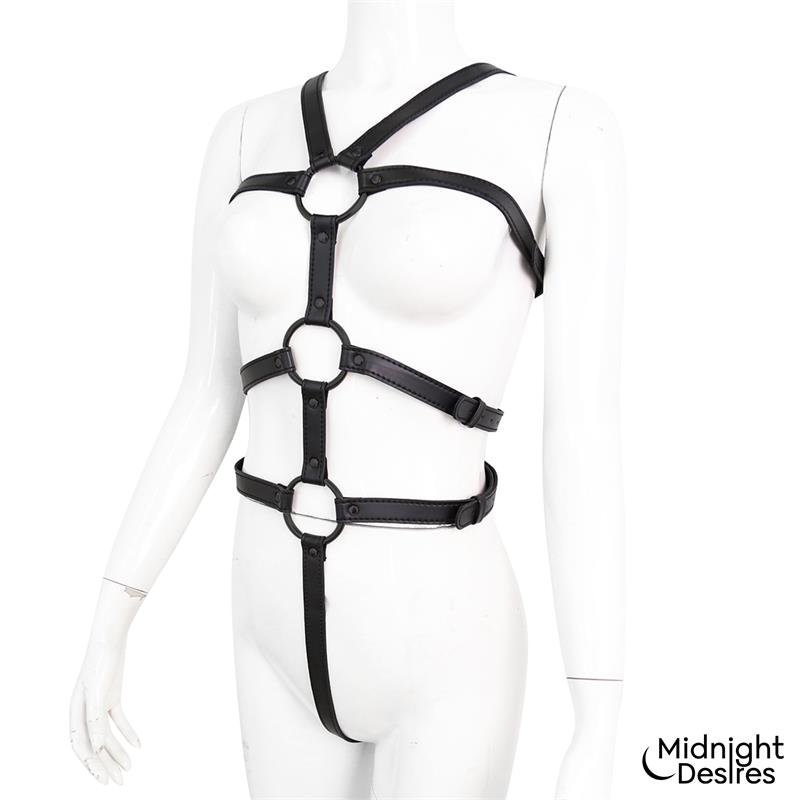 MIDNIGHT DESIRES - BONDAGE BODY HARNESS