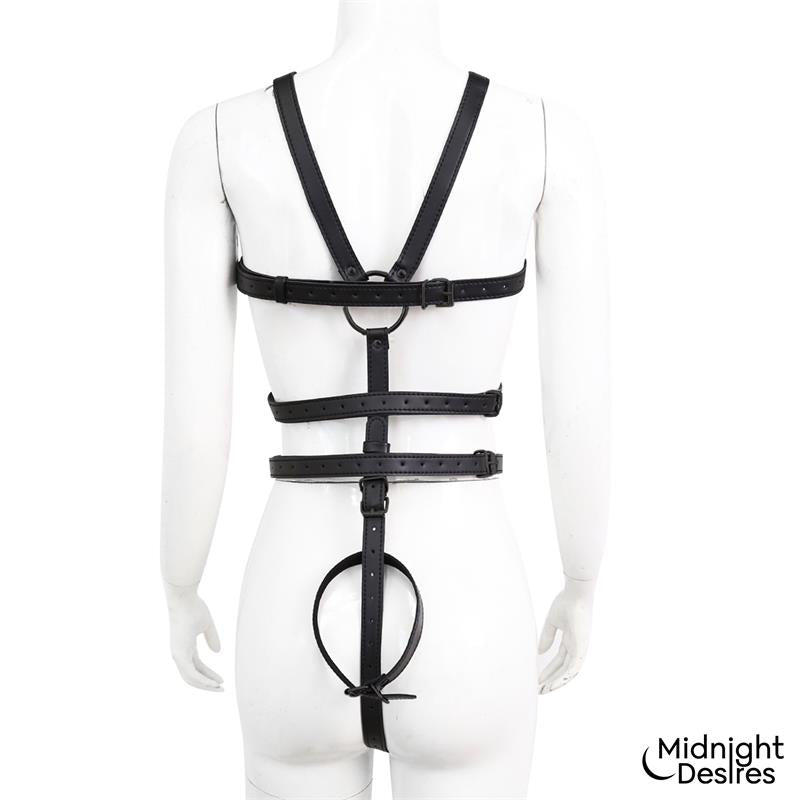 MIDNIGHT DESIRES - BONDAGE BODY HARNESS