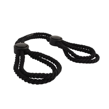 CHISA - BONDAGE COTTON CUFFS BLACK