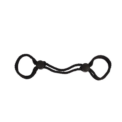 CHISA - BONDAGE COTTON CUFFS BLACK