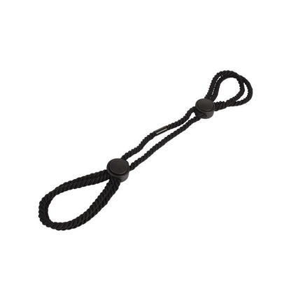 CHISA - BONDAGE COTTON CUFFS BLACK