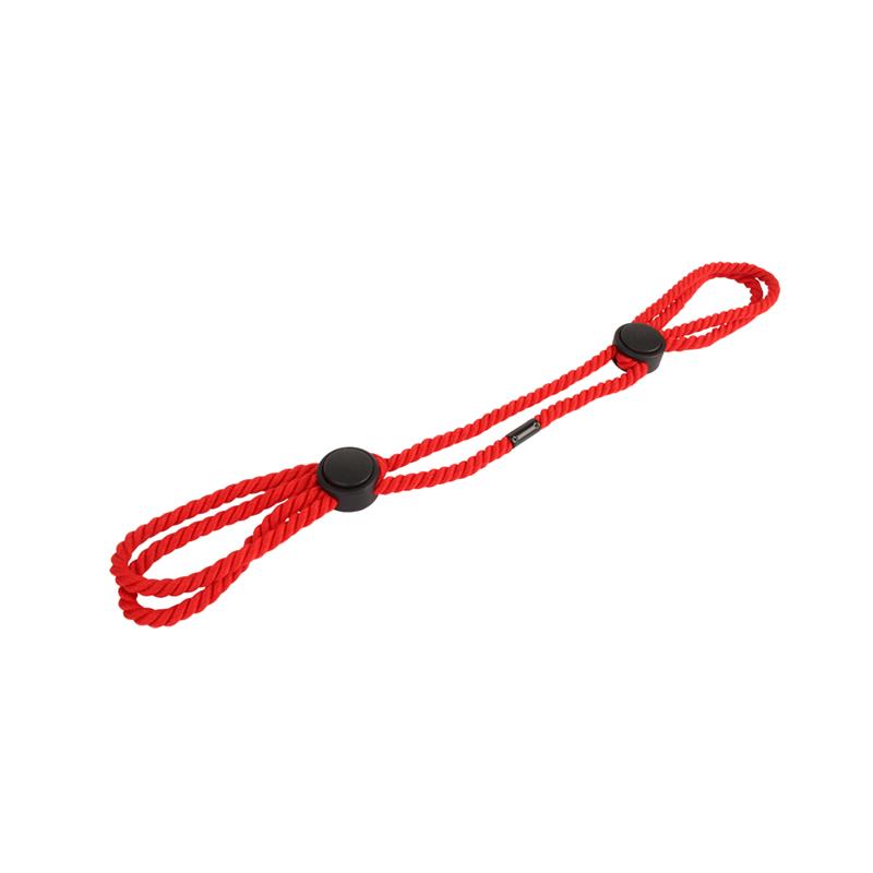 CHISA - BONDAGE COTTON CUFFS RED