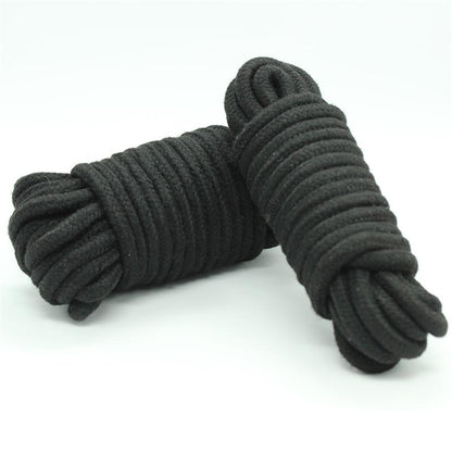 LATETOBED BDSM LINE - BONDAGE COTTON ROPE 5 METER BLACK