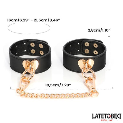 LATETOBED BDSM LINE - BONDAGE KIT 8 PCS WITH CASE