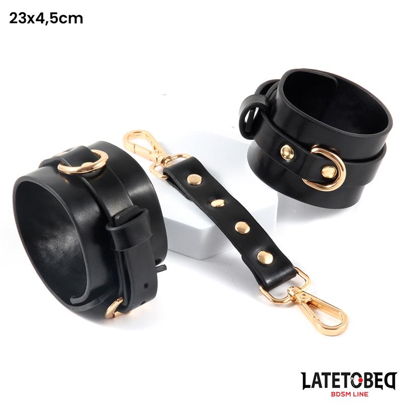 LATETOBED BDSM LINE - BONDAGE KIT WITH 8 PCS WITH STORAGE BAG