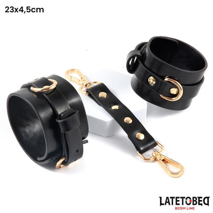 LATETOBED BDSM LINE - BONDAGE KIT WITH 8 PCS WITH STORAGE BAG