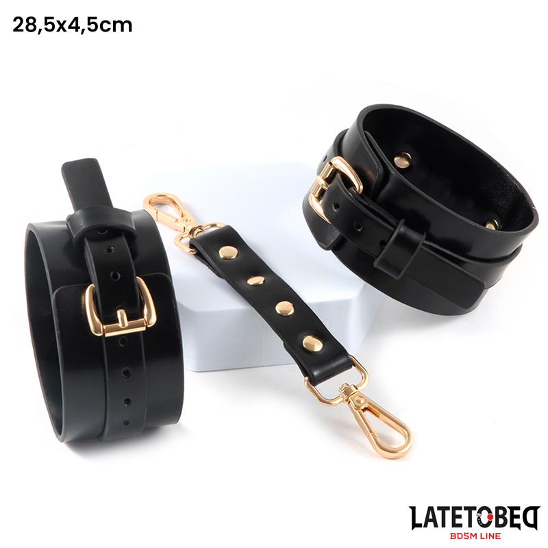 LATETOBED BDSM LINE - BONDAGE KIT WITH 8 PCS WITH STORAGE BAG
