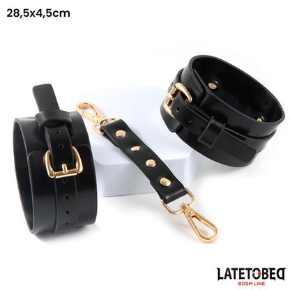 LATETOBED BDSM LINE - BONDAGE KIT WITH 8 PCS WITH STORAGE BAG