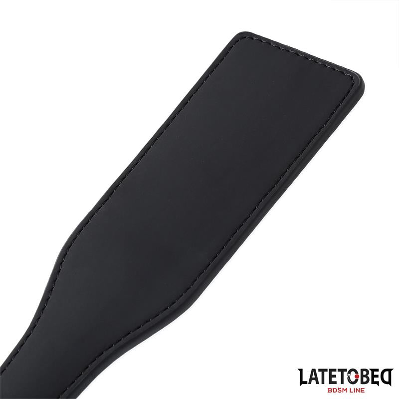 LATETOBED BDSM LINE - BONDAGE PADDLE SILICONE BLACK 32CM