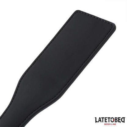 LATETOBED BDSM LINE - BONDAGE PADDLE SILICONE BLACK 32CM