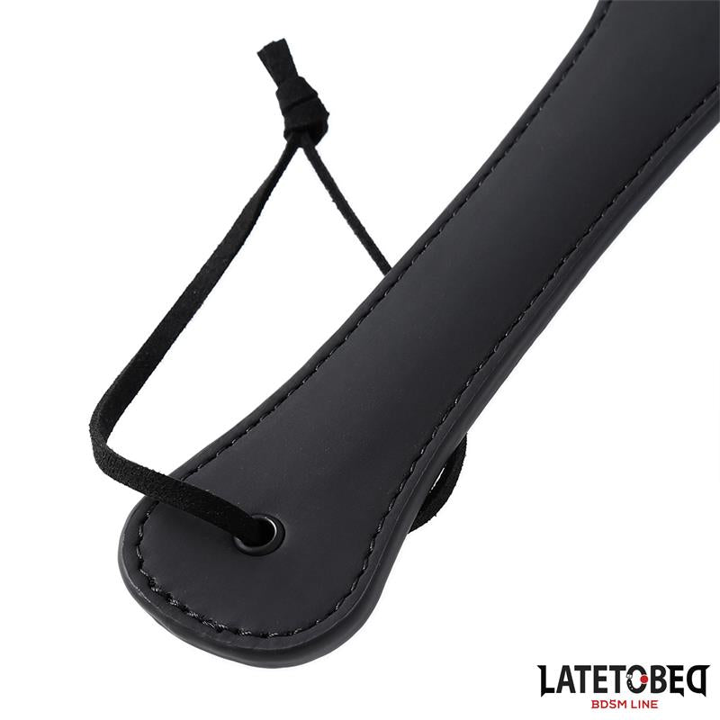 LATETOBED BDSM LINE - BONDAGE PADDLE SILICONE BLACK 32CM