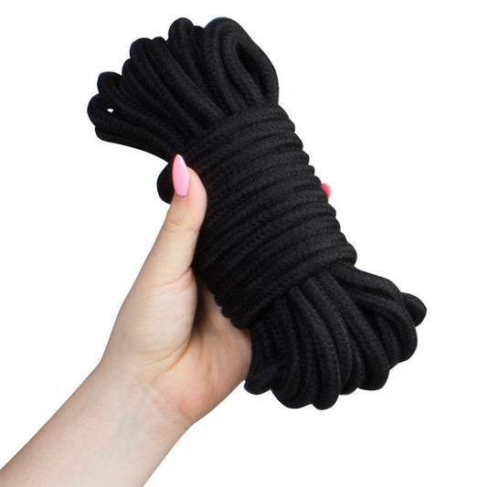 SECRET PLAY - BONDAGE ROPE 10 M BLACK