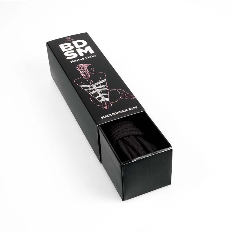SECRET PLAY - BONDAGE ROPE 10 M BLACK