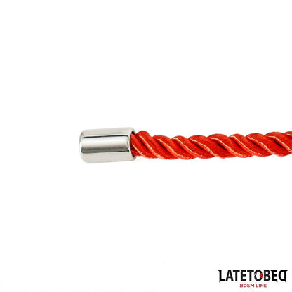 LATETOBED BDSM LINE - BONDAGE ROPE 10M RED