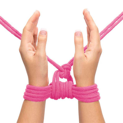 LOVETOY - BONDAGE ROPE SOFT PINK