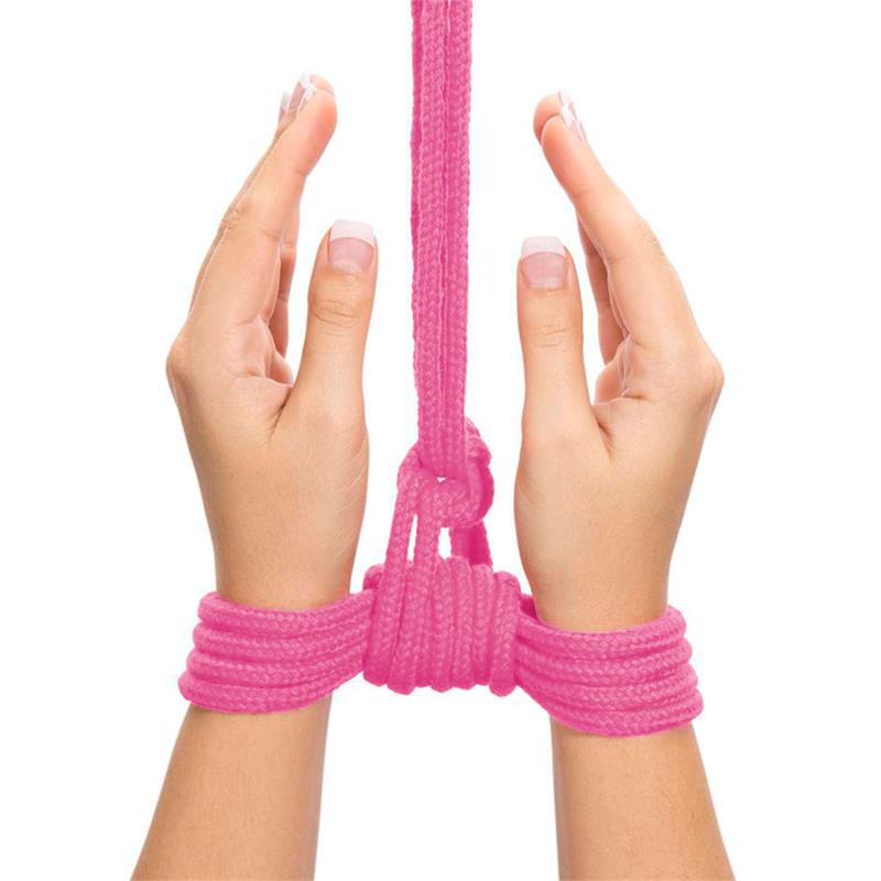 LOVETOY - BONDAGE ROPE SOFT PINK