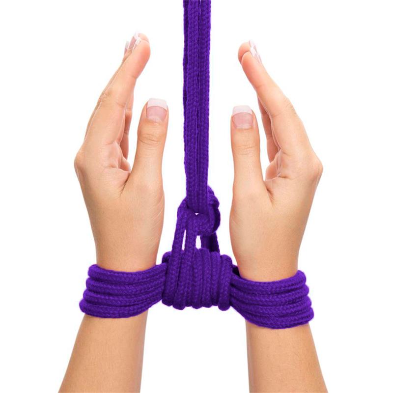LOVETOY - BONDAGE ROPE SOFT PURPLE