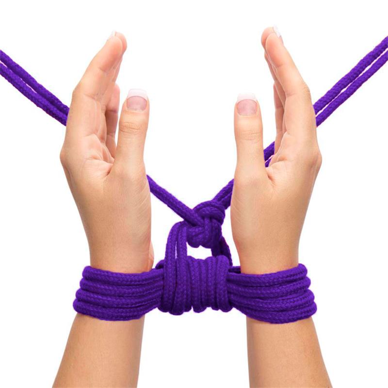 LOVETOY - BONDAGE ROPE SOFT PURPLE