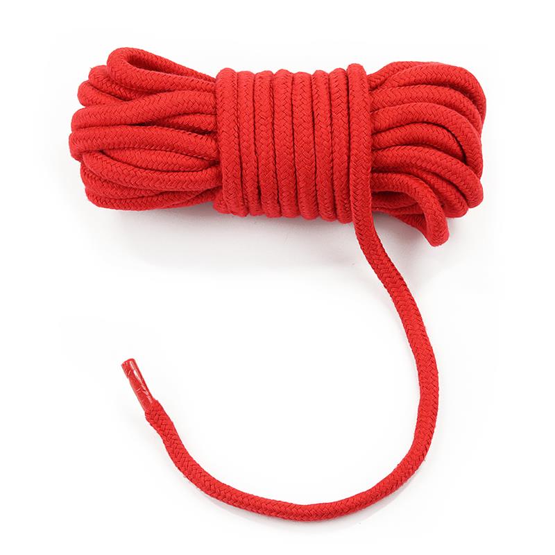 LOVETOY - BONDAGE ROPE SOFT RED