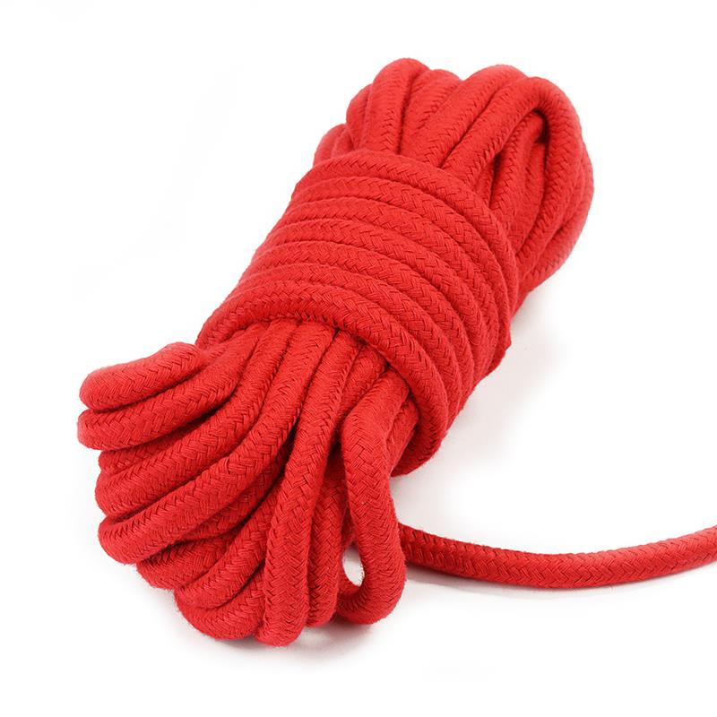 LOVETOY - BONDAGE ROPE SOFT RED