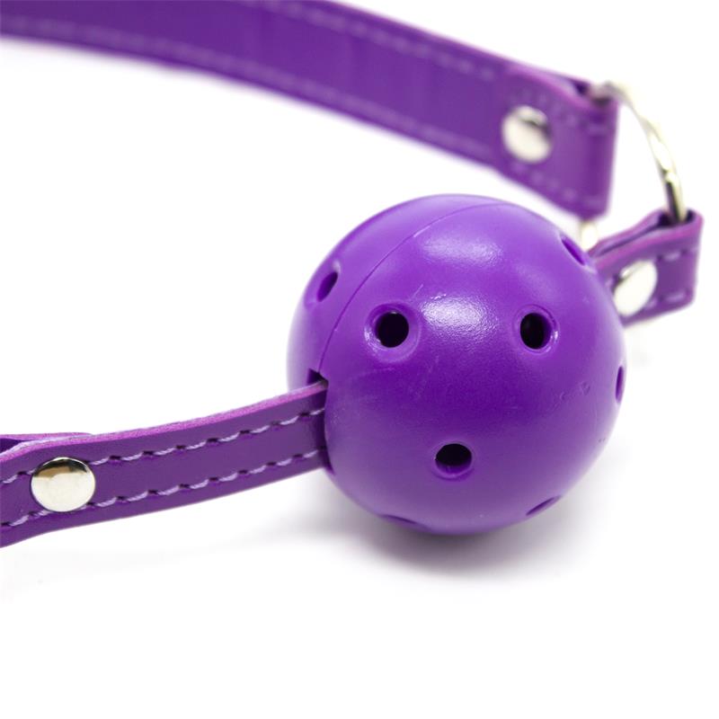 INTOYOU BDSM LINE - BONDAGE SET 10 PIECES PURPLE