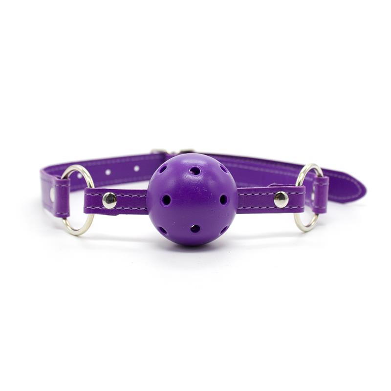 INTOYOU BDSM LINE - BONDAGE SET 10 PIECES PURPLE
