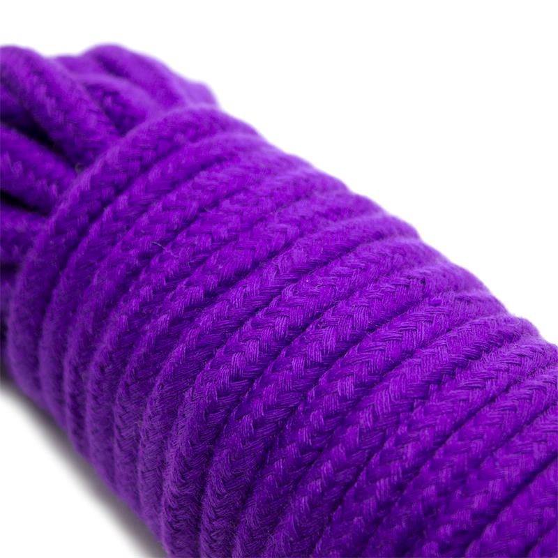 INTOYOU BDSM LINE - BONDAGE SET 10 PIECES PURPLE