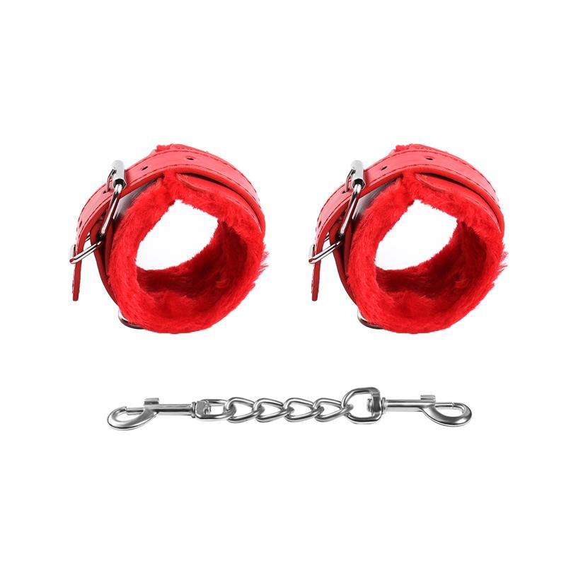 INTOYOU BDSM LINE - BONDAGE SET 10 PIECES RED