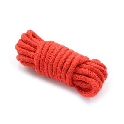 INTOYOU BDSM LINE - BONDAGE SET 10 PIECES RED
