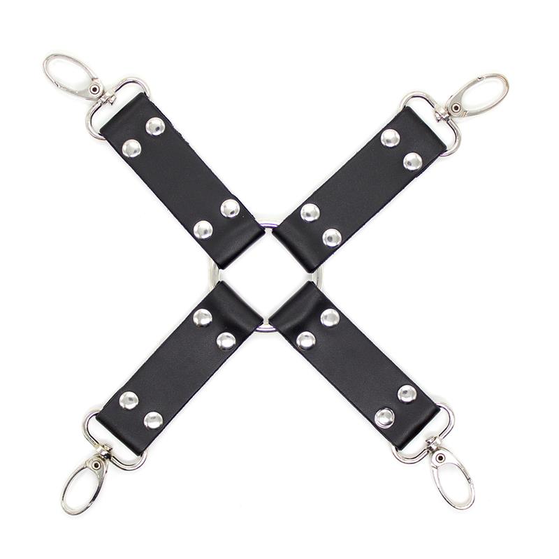 INTOYOU BDSM LINE - BONDAGE SET 11 PIECES BLACK