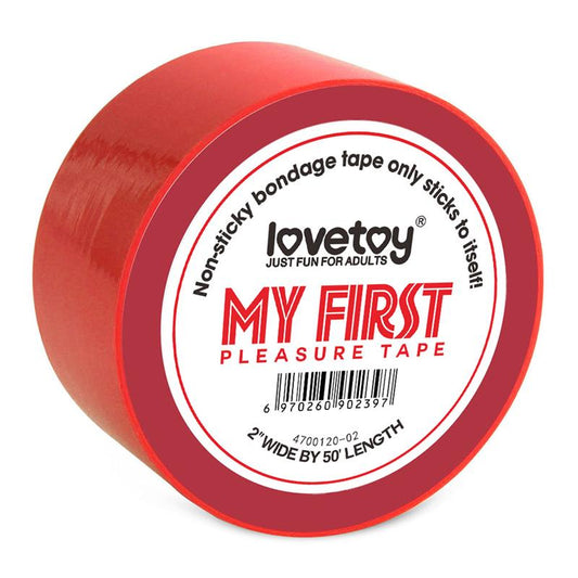 LOVETOY - BONDAGE TAPE NON STICKY RED