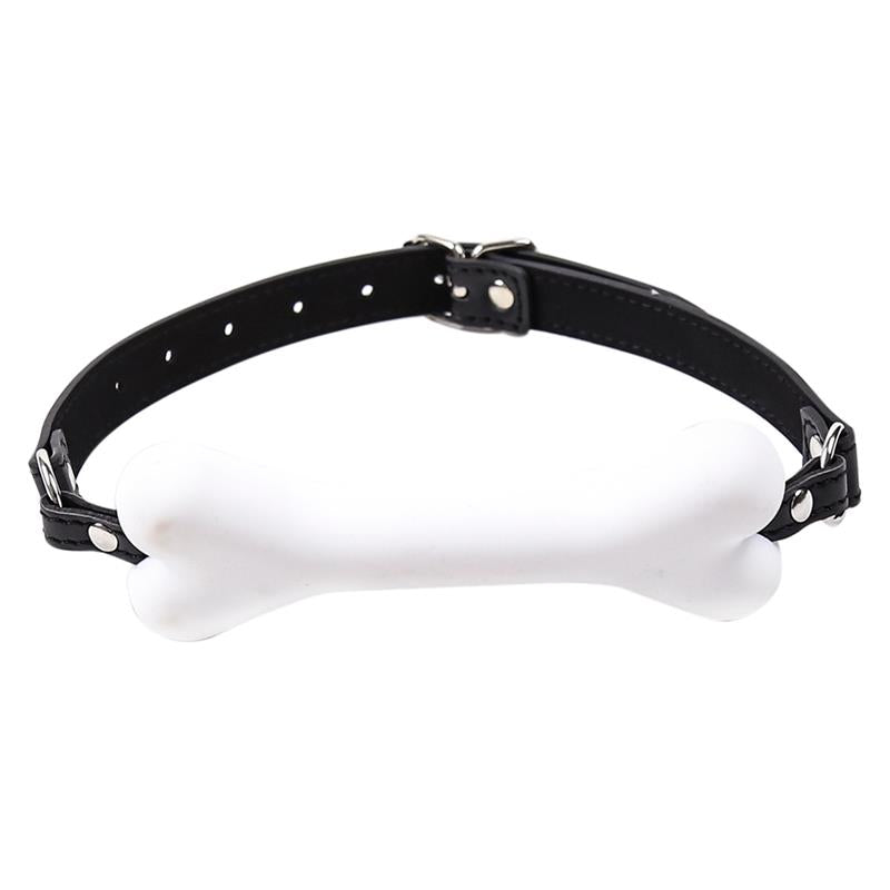 LATETOBED BDSM LINE - BONE BALL GAG 64 CM