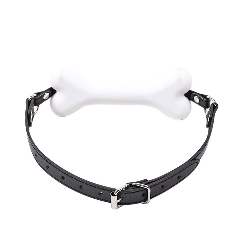 LATETOBED BDSM LINE - BONE BALL GAG 64 CM