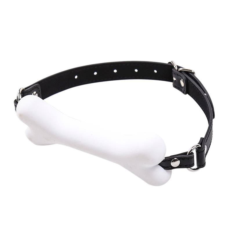 LATETOBED BDSM LINE - BONE BALL GAG 64 CM