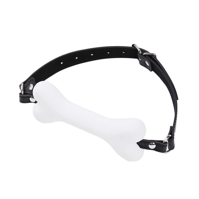 LATETOBED BDSM LINE - BONE BALL GAG 64 CM