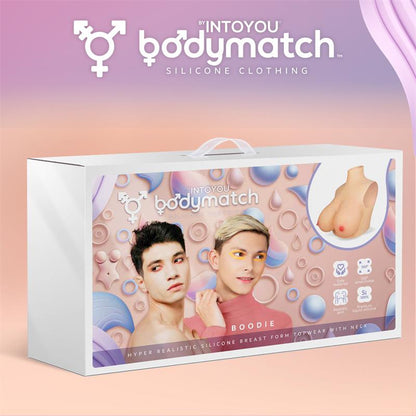 BODYMATCH - BOODIE REALISTIC BREAST FORM E CUP LIQUID SILICONE