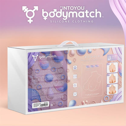 BODYMATCH - BOODIE REALISTIC BREAST FORM E CUP LIQUID SILICONE