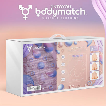 BODYMATCH - BOODIE REALISTIC BREAST FORM G CUP LIQUID SILICONE